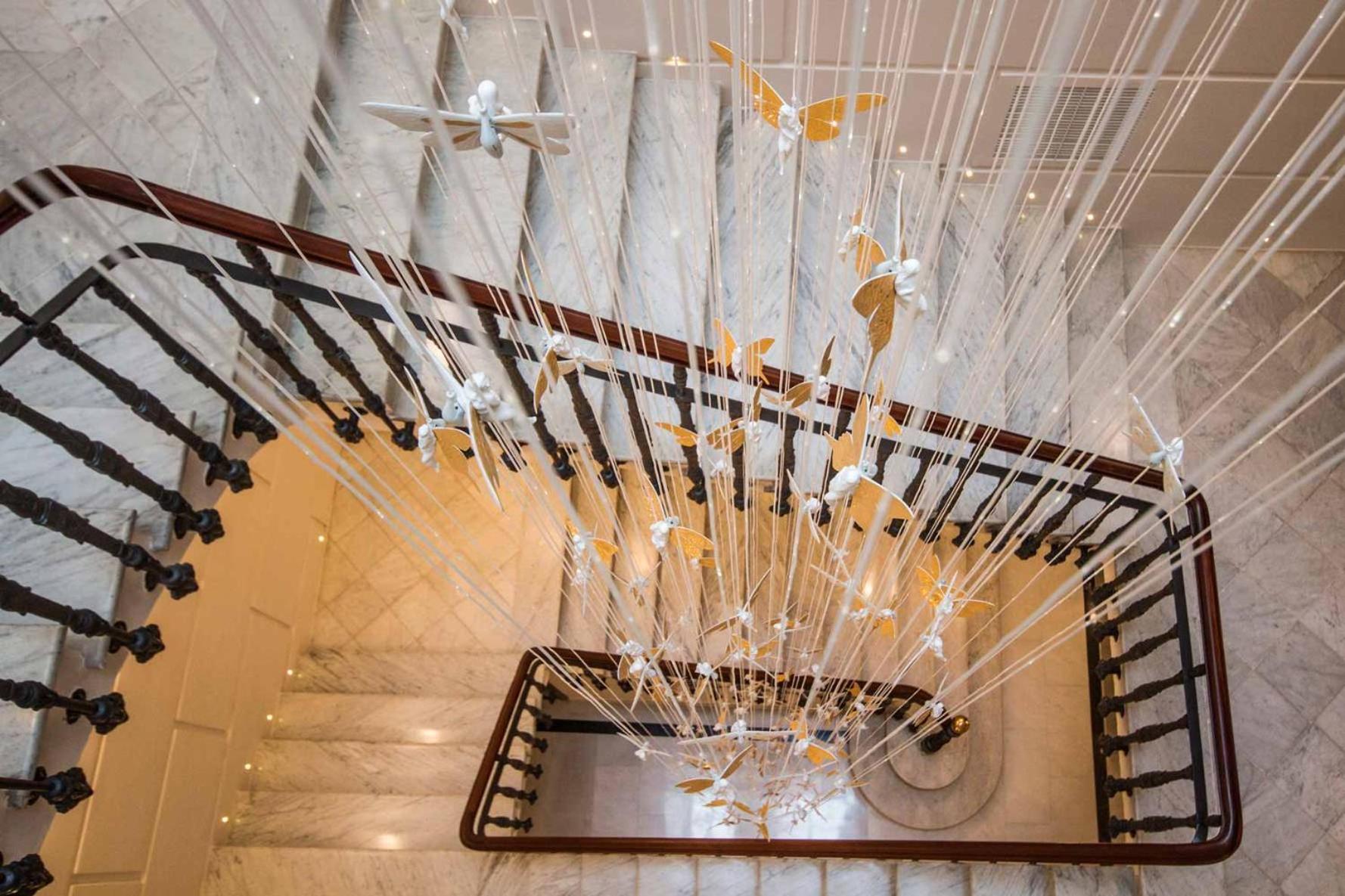 Myr Palacio Vallier Valencia Bagian luar foto Staircase